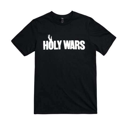 HOLY WARS LOGO BLACK UNISEX T-SHIRT